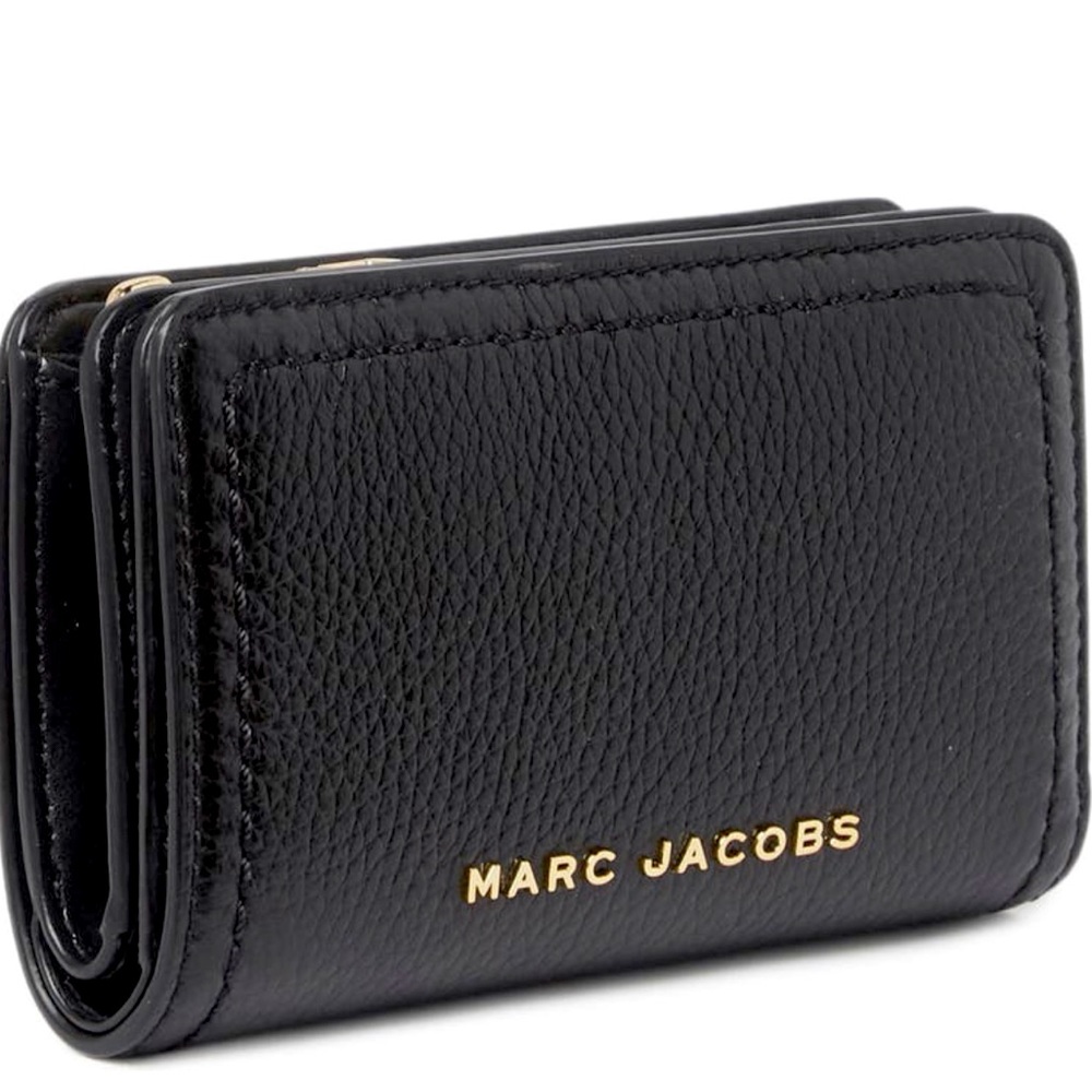 Marc Jacob’s Black Leather Compact Zip Wallet